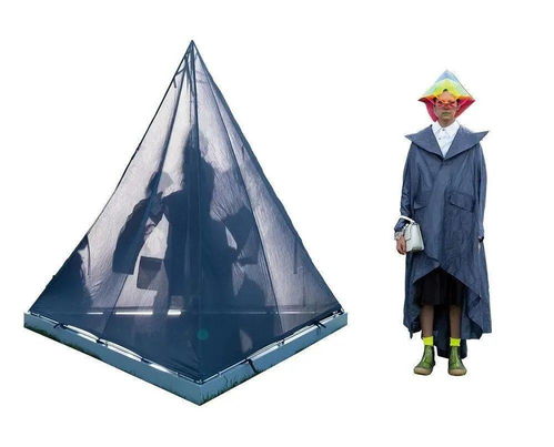 時(shí)尚與醫(yī)學(xué)的融合 森永邦彥的抗病毒紡織品帳篷衣